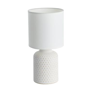 EGLO Bellariva Lampe de table - E14 - Céramique; Textile - Crème; product