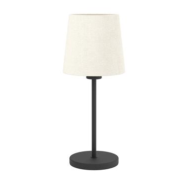 EGLO Febres Lampe de table - E27 - Acier; Textile - Noir; product