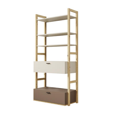 Bibliothèque enfant Livingston - Beige - 85 cm product