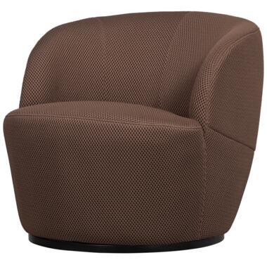 WOOOD Serra Draaifauteuil - Mesh - Espresso - 68x70x77 product