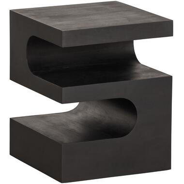 Table D'Appoint - Bois - Noir - 50x40x40 - WOOOD - Toma product