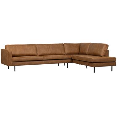 WOOOD Indy Hoekbank Rechts - Recycle Leer - Cognac - 80x338x202 product