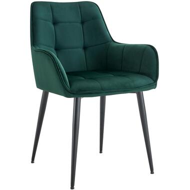 CLP chaise salle à manger Ferndale Noir Cadre - Plastique - Vert foncé product