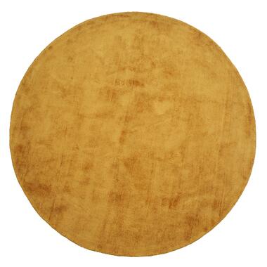 Dutch Lifestyle - Viscose - Tapis - 115cm rond - Jaune product