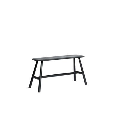 Banc Cerfs - Noir - 89.5x32.5x45.5cm product