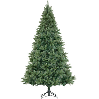 tectake® Sapin de Noël artificiel Prancer 210 cm, aiguilles PVC, base product