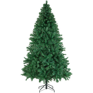 tectake® Sapin de Noël artificiel 210 cm, 1106 branches, avec support, vert product