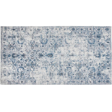 tectake® Tapis design vintage - tapis - Amara - 240cm x 340cm - bleu product