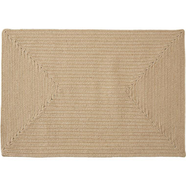 Tapis en jute tressé tectake® Vibe Boho 60x90 cm product