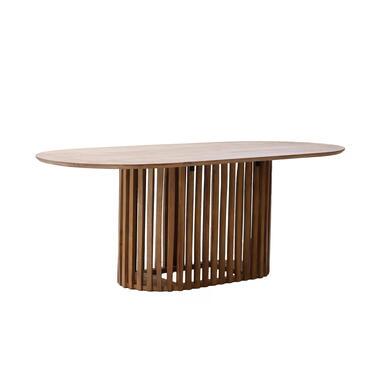 Eettafel Naturel Mangohout - 250x110x76cm - 6-8 Personen - Ferran product