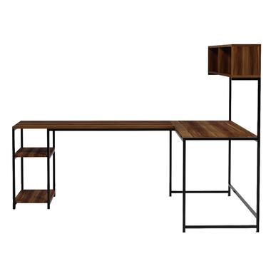 Emob Bureautafel Woody Fashion - 200 x 60 x 72 cm - Walnootdesign product