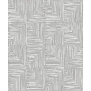 Khroma by Masureel behangpapier - geometrische vormen - grijs - 53 cm x 10.05 m product