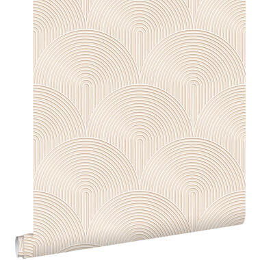 ESTAhome behangpapier - 3D-motief - beige - 50 x 900 cm - 131100 product