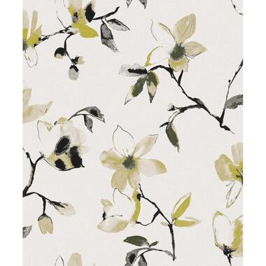 Masureel behangpapier - bloemen - beige - 53 cm x 10.05 m - 631933 product