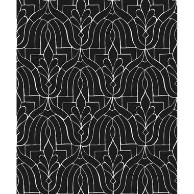 Masureel papier peint - art déco - noir - 53 cm x 10.05 m - 632314 product