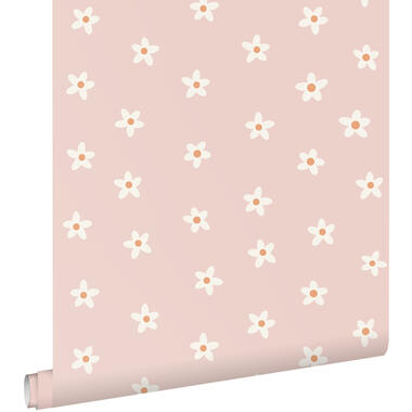 ESTAhome behangpapier - madeliefjes - roze - 50 x 900 cm - 131113 product