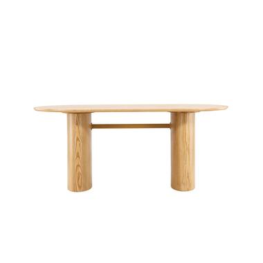 Zova round dining table - 180 x 75 cm - natural product