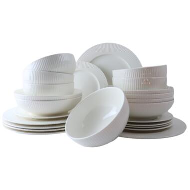 OTIX Service 24 pièces Set d'assiettes 6 personnes product