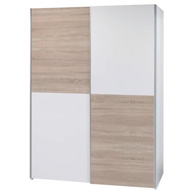 Interiax Kledingkast 'Emma' - Sonoma Eik- Schuifdeurkast - 195x170x57.5 cm product