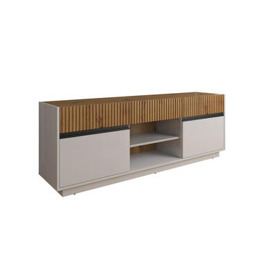 Meubella Meuble TV Madeline - Blanc - 166 cm product