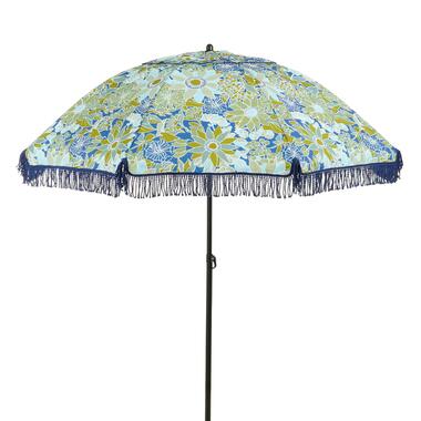 Mica Decorations Bloem Parasol - H238 x Ø220 cm - Bleu product