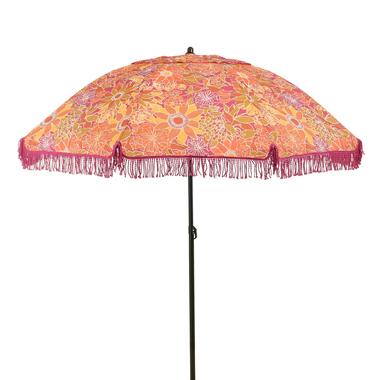 Mica Decorations Bloem Parasol - H238 x Ø220 cm - Rose product