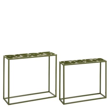 Mica Decorations Bologna Table d'appoint Extérieur - Lot de 2 - L78 x l24 x H68… product