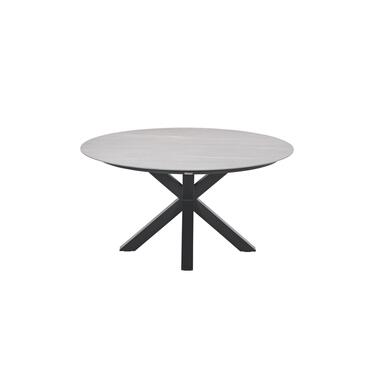 Lowland tafel - Ø150 cm - carbon black - Centostone Napoli sand product