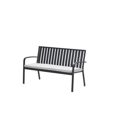 Canapé Bruno - aluminium - noir de carbone - sable de vallée product