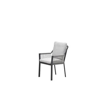 Chaise de jardin Raxa - noir - corde taupe-sable product