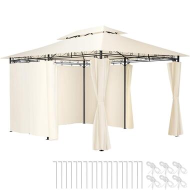 tectake Tonnelle Emine 4 x 3 m, Crème product