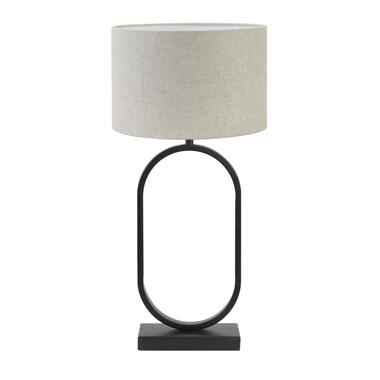 Lampe à poser Jamiri/Livigno - Noir/ Naturel - 30x30x67cm product