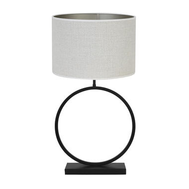 Lampe à poser Liva/Saverna - Noir/ Protéines - 40x40x78,5cm product