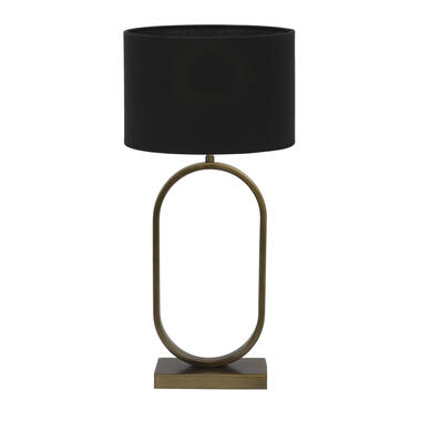 Lampe à poser Jamiri/Livigno - Bronze antique/ noir - 30x30x67cm product