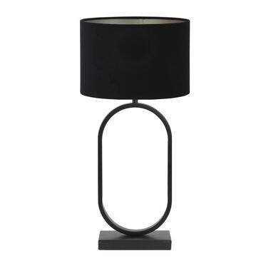 Lampe à poser Jamiri/Velours - Noir/ Noir - 30x30x67cm product