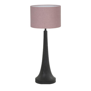 Lampe à poser Jovany/Livigno - Noir/ rose - 30x30x74cm product