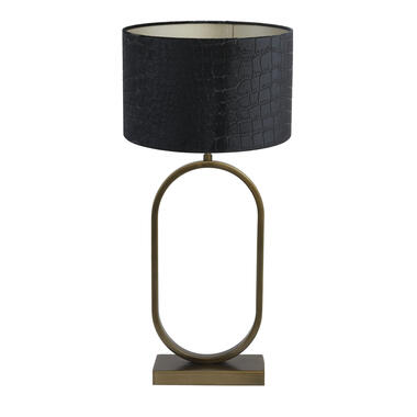 Lampe à poser Jamiri/Praya - Bronze antique/ noir - 30x30x67cm product