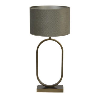 Lampe à poser Jamiri/Vandy - Bronze/ vert olive - 30x30x67cm product