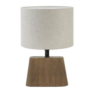 Lampe à poser Kardan/Livigno - Bois/ naturel - 20x20x29cm product