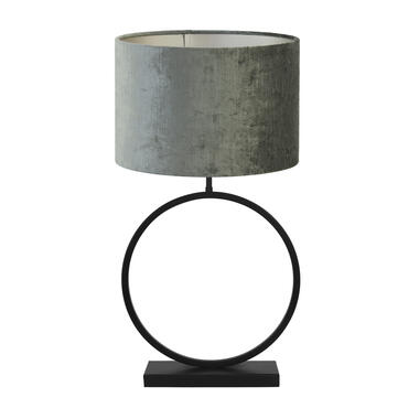 Lampe à poser Liva/Gemstone - Noir/ Anthracite - 40x40x78,5cm product