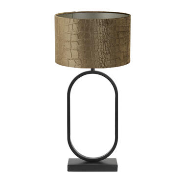 Lampe à poser Jamiri/Praya - Noir/ marron - 30x30x67cm product