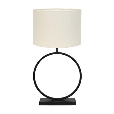 Lampe à poser Liva/Livigno - Noir/ Protéines - 40x40x78,5cm product