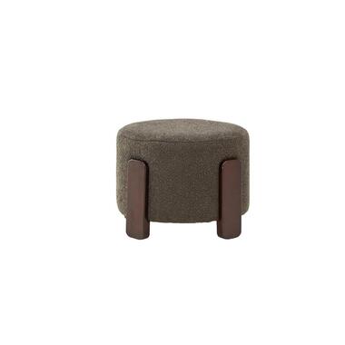 Tabouret Nova - bouclé - gris foncé product