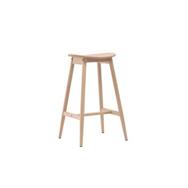 Nika tabouret 76 cm - bois de caoutchouc - naturel product