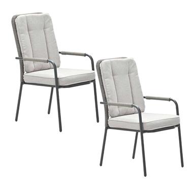 Chaise de jardin Garden Impressions Aleria taupe - 2 pièces product