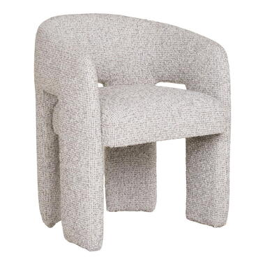 Chaise Salle à Manger Tissu Naturel - 66x59x78cm - Monroe product