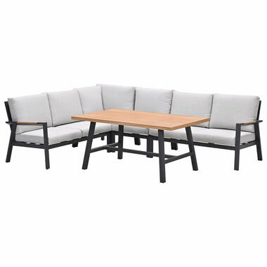 Garden Impressions lounge dining set Lissabon valley sand - 5-delig product