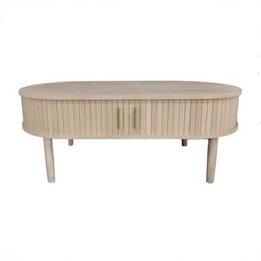 Salontafel Licht Eikenhout - 120x60x45cm - Meta product
