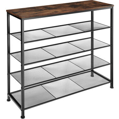 tectake Étagère à chaussures SHEFFIELD 100x30,5x93cm product