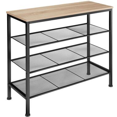 tectake Étagère à chaussures NEWPORT 80,5x30,5x72,5cm product